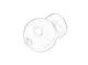 DORNBRACHT-Anschluss-ERSATZTEILE-092140001-D-38-x-49-mm-Chrom-092140001-00 gallery number 1